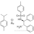 (S, S) -N- (p-Toluenesulfonil) -1,2-difeniletanodiamina (cloro) (p-cimeno) rutenio (II) CAS 192139-90-5